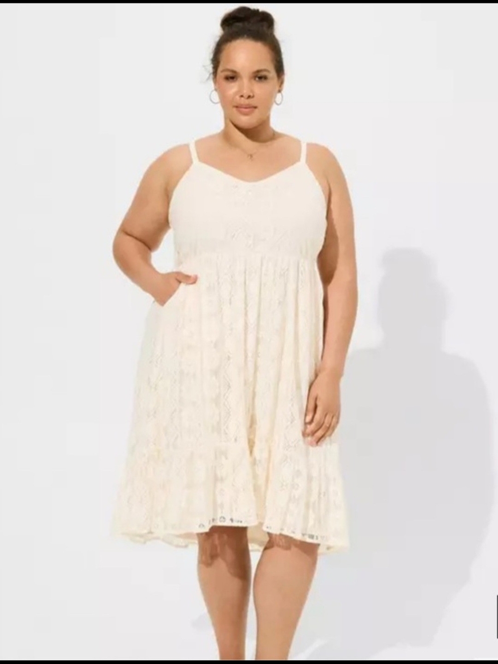 torrid Lace Camisole in Ivory